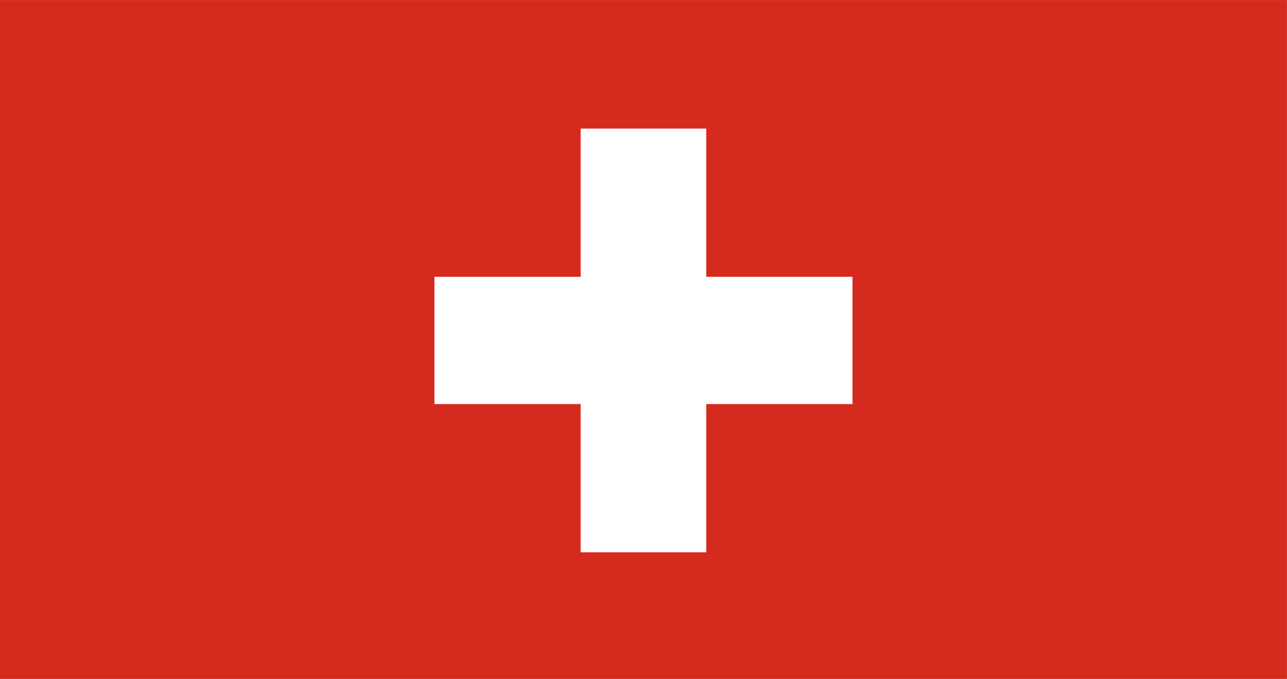 Basic RGB Illustration of Switzerland flag